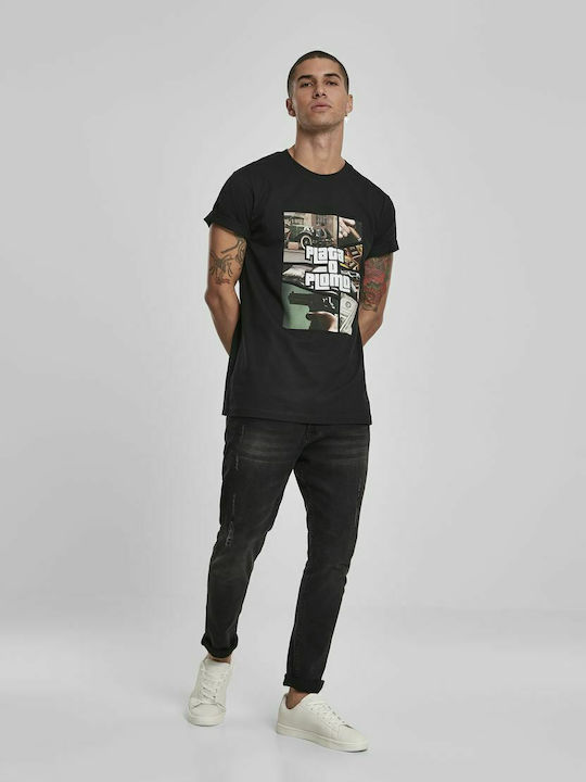 T-shirt Μαύρο