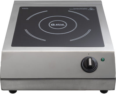 Etna Tabletop Inductive Commercial Electric Burner with 1 Hearths 3.5kW 34x45x12cm SC.35/285