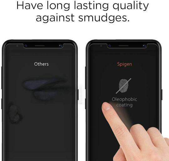 Spigen AlignMaster Full Face Tempered Glass Μαύρο (Galaxy M53 5G)