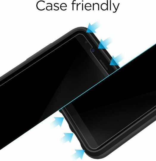 Spigen AlignMaster Full Face Tempered Glass Μαύρο (Galaxy M53 5G)