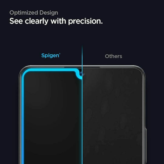 Spigen AlignMaster Full Face Tempered Glass Μαύρο (Galaxy M53 5G)