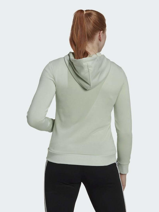 adidas Essentials Jacket Linen Green with Hood