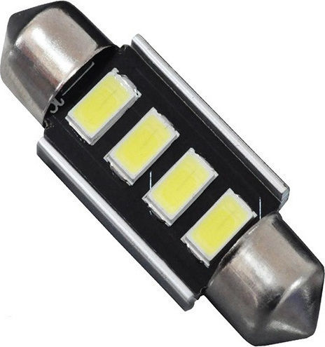 AMiO Λάμπες Αυτοκινήτου Canbus LED 5600K Ψυχρό Λευκό 12-24V 3.1W 2τμχ /AM