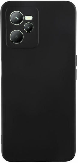 Idol 1991 Velvet Back Cover Σιλικόνης Μαύρο (Realme C35)