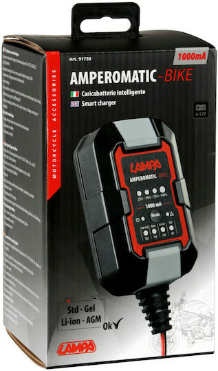 Lampa Amperomatic Bike Ladegerät & Erhalter Batterien Auto & Motorrad 6/12V