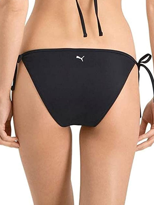 Puma Bikini Slip with Ties Black