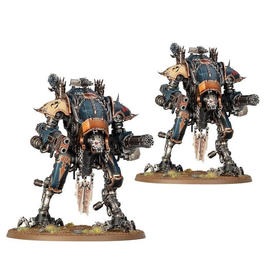 Games Workshop Warhammer 40.000 Chaos Knights War Dogs Figure