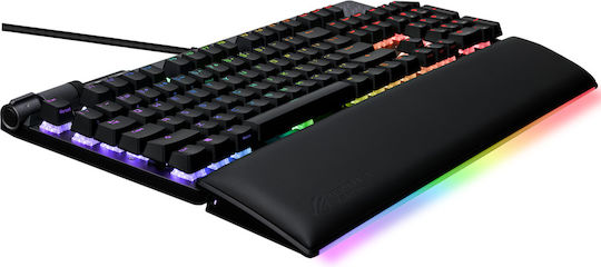 Asus ROG Strix Flare II Animate Tastatură Mecanică de Gaming cu ROG NX Red întrerupătoare și iluminare RGB Gunmetal