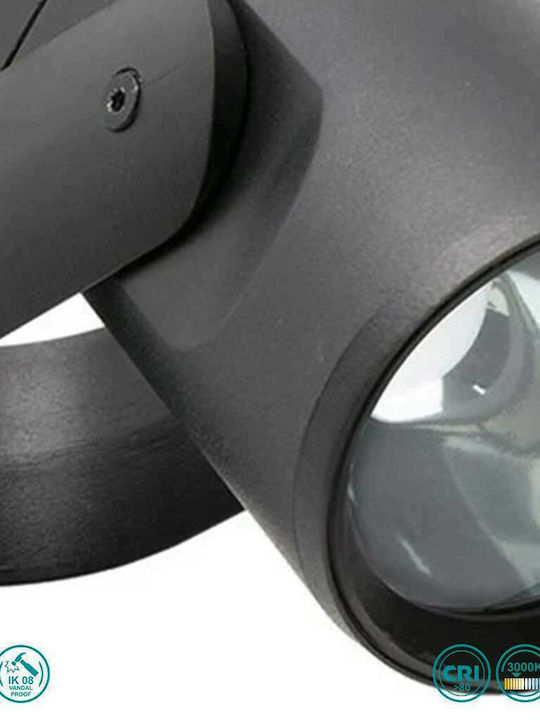 Faro Barcelona Wall-Mounted Outdoor Spot Light LED IP65 13W with Warm White Light 20x7.7εκ.