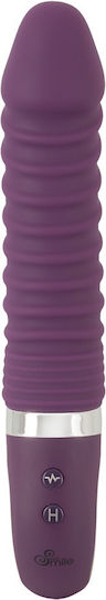 You2Toys Sweet Smile Warming Soft Vibrator Ρεαλιστικός Δονητής 23.5cm Purple