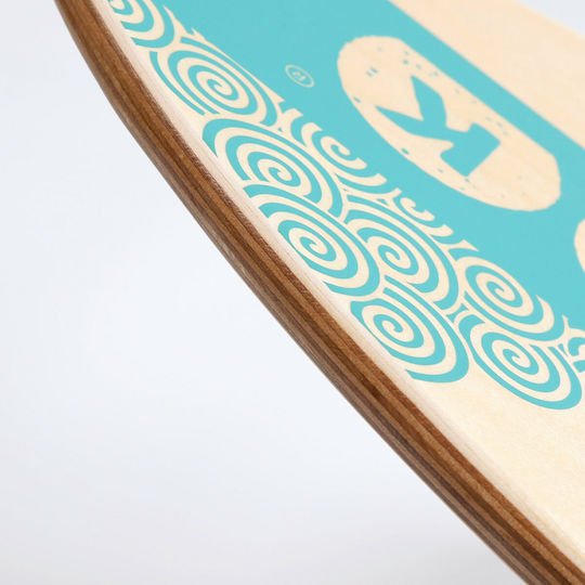 SCK Pro Balance Board Turquoise 74x30x1.5cm