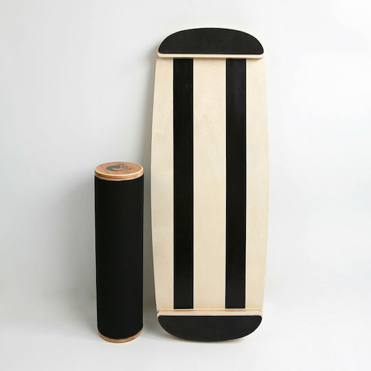 SCK Balance Board Brown 73.5x28cm With Diameter 10cm