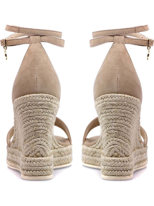 Καλοκαιρινές Γυναικείες Πλατφόρμες Μπεζ