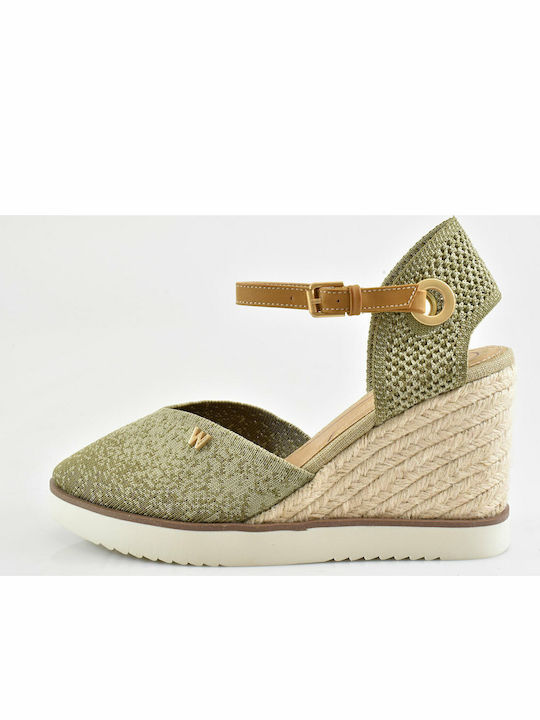Isla Knit Damenplattformen im Espadrilles-Stil Sand