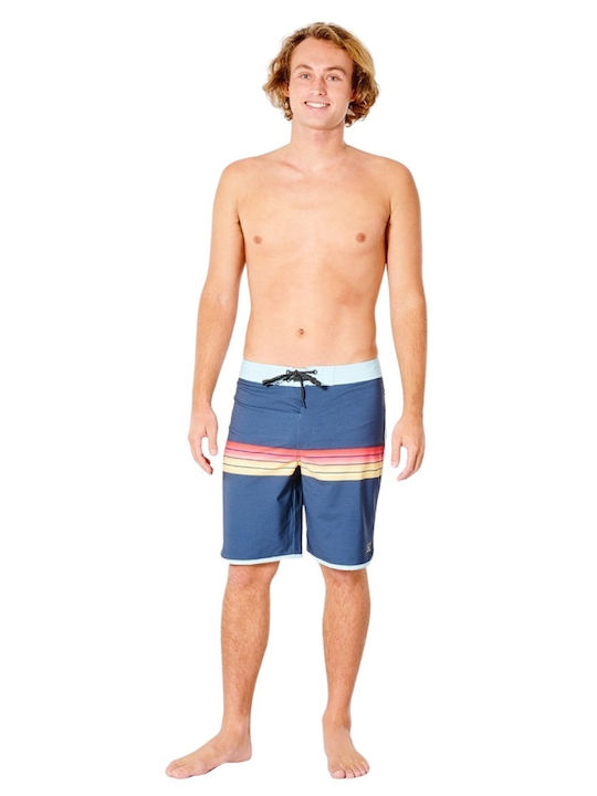 Mirage Surf Revival Men's Swimwear Bermuda Blue Striped