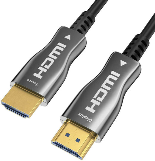 Claroc HDMI 2.0 Premium Високоскоростен 4K 60Hz HDR HDMI Кабел HDMI Мъжки - HDMI Мъжки 10м Черен