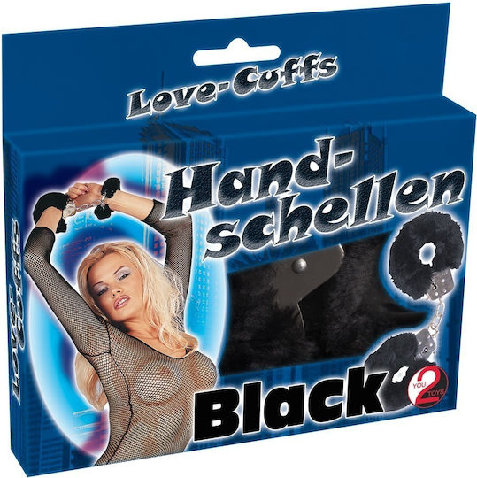 You2Toys Love Cuffs Χειροπέδες Black