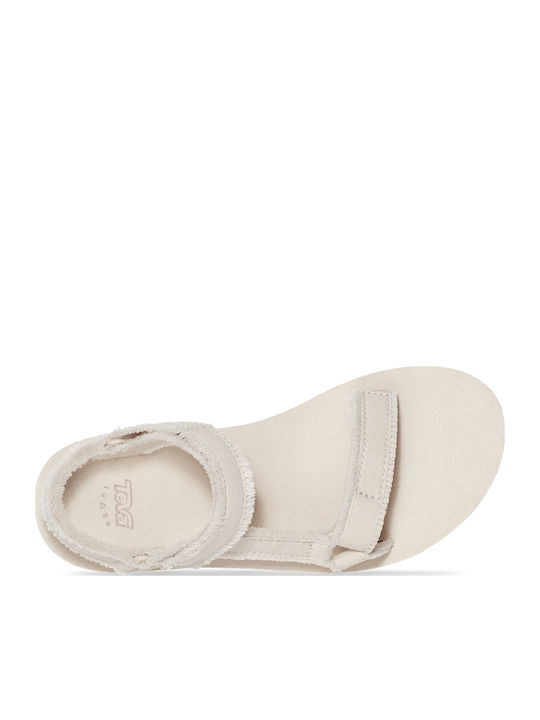 Women's Flat Sandals Sporty Ecru