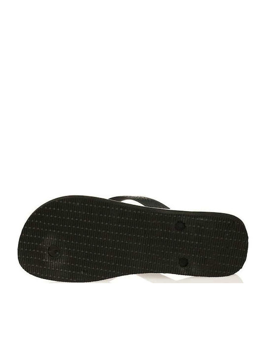 Top Logomania Men's Flip Flops Black