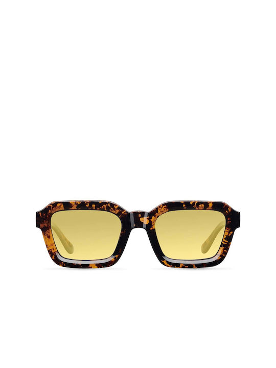 Meller Nayah Sonnenbrillen mit Tigris Yellow Schildkröte Rahmen und Gelb Polarisiert Linse NAY-TIGSUN