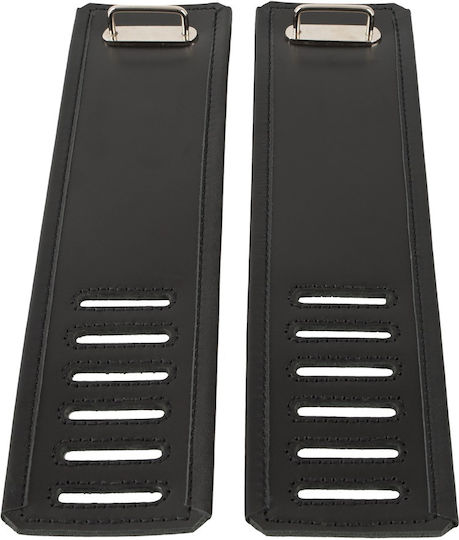 Zado Leather Wrist Restraints Χειροπέδες Black