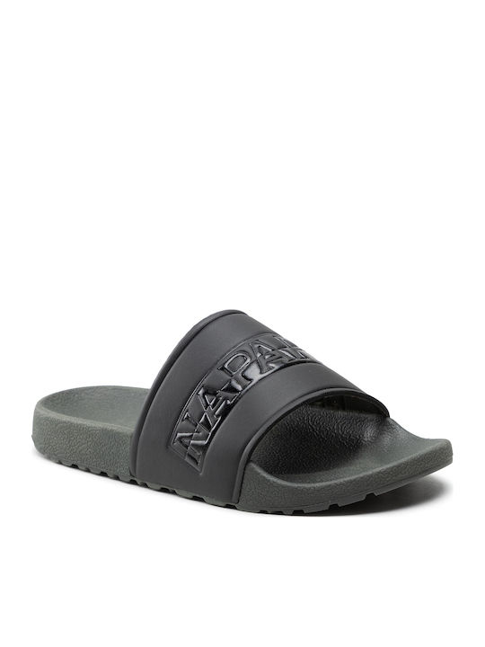 Stream Men's Slides Black/Green
