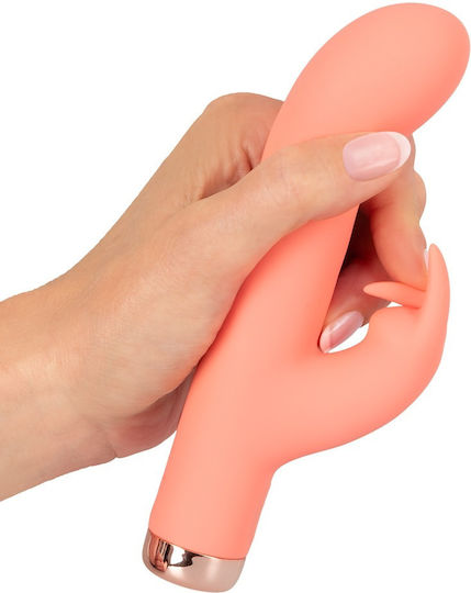 You2Toys Peachy Mini Δονητής Rabbit Mini Rabbit Vibrator 16.7cm Πορτοκαλί