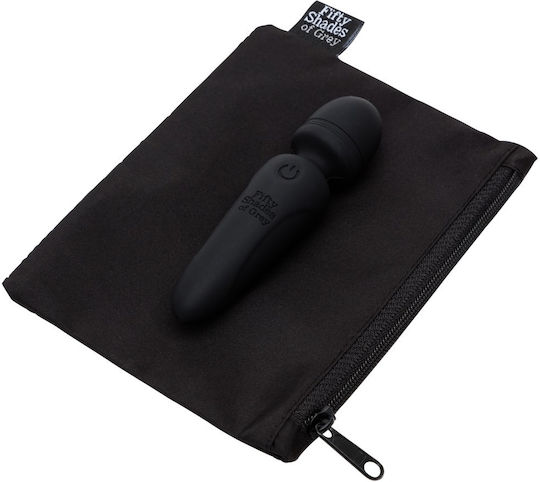 Fifty Shades of Grey Sensation Mini Δονητής Mini Wand Vibrator 10.2cm Μαύρος