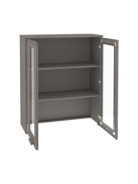 vidaXL Rectangular Living Room Unit Extension made of Solid Wood Light Gray 85x35cm 340507 1pcs