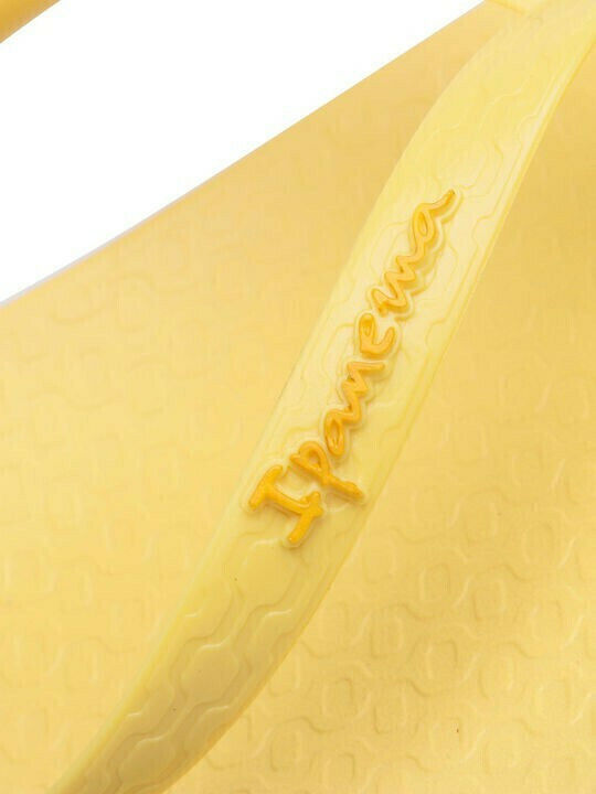 Women's Flip Flops in Yellow Color