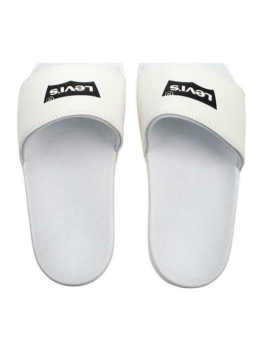 June Batwing Slides σε Λευκό Χρώμα