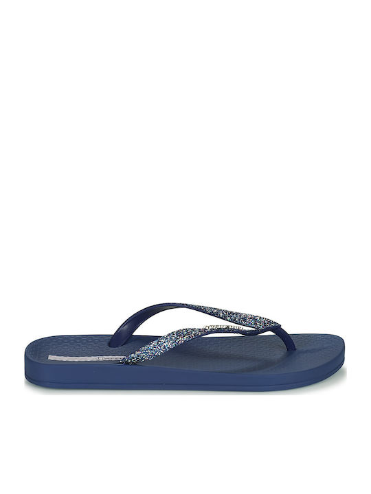 Lolita Women's Flip Flops in Navy Blue Color