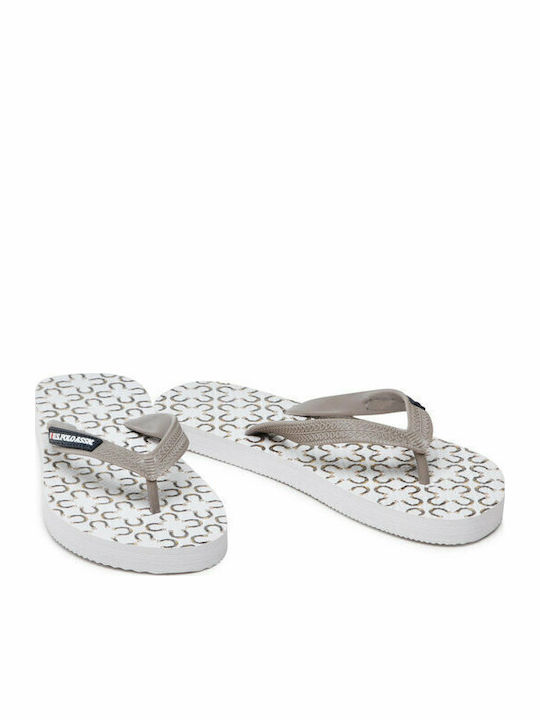 Vaian Frauen Flip Flops in Beige Farbe