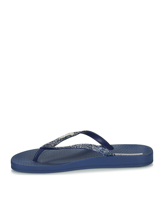 Lolita Women's Flip Flops in Navy Blue Color