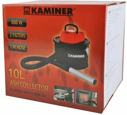 Kaminer ODK008-10L Aschesauger 800W mit Behälter 10Es