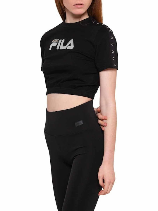 Mojave Crop Top Women's Crop Top Cotton Short Sleeve Black