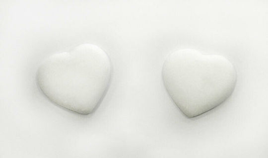 Heart Crafting White 6pcs