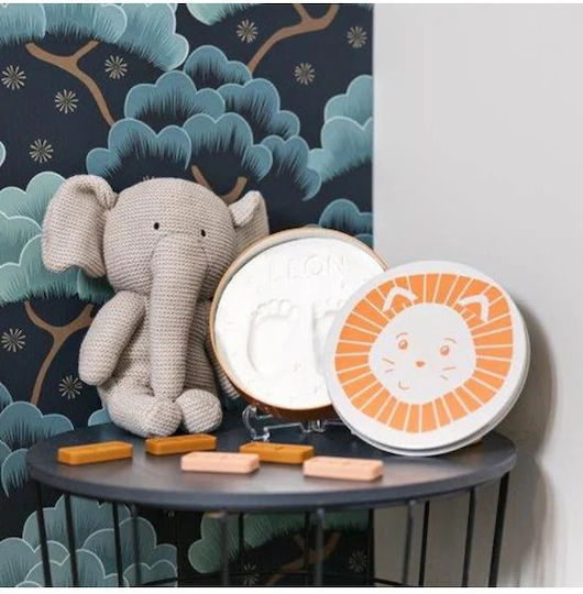 Baby Art Erinnerungsabdruck Magic Box Lion aus Holz