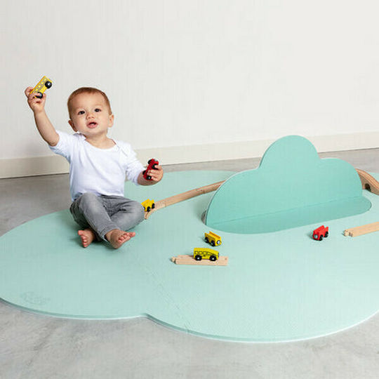 Quut Kinderbodenpuzzle Große Wolke Green 5Stück