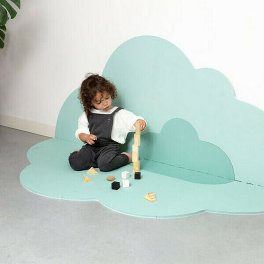 Quut Kinderbodenpuzzle Große Wolke Green 5Stück