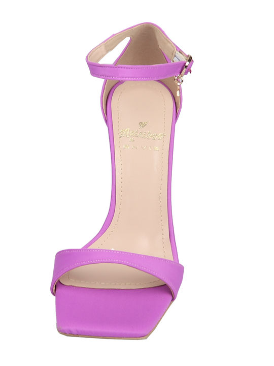 Stilettos Υφασμάτινα Πέδιλα Μωβ