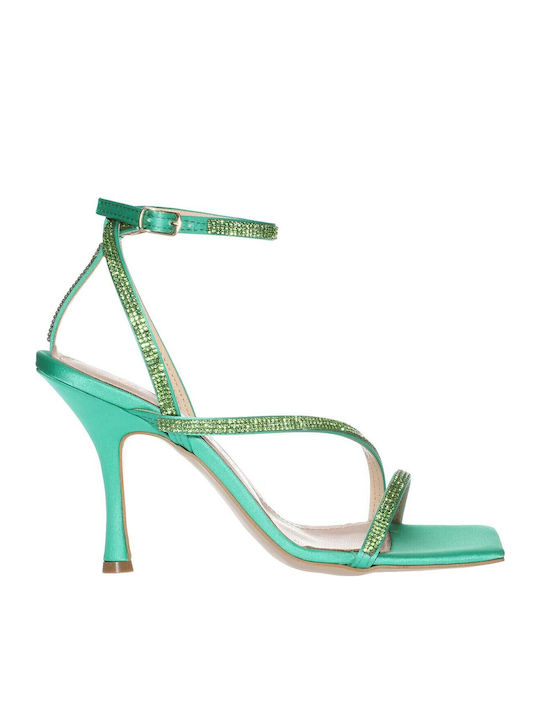 Fabric Sandals Green