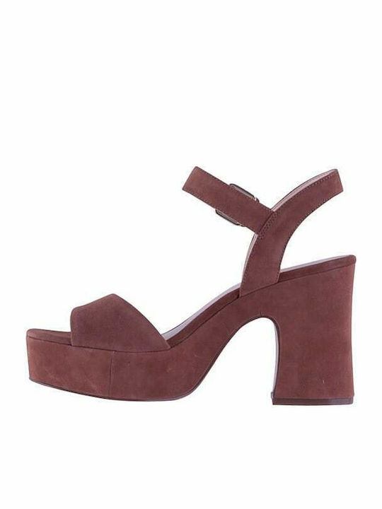Fallforu Sandals Brown