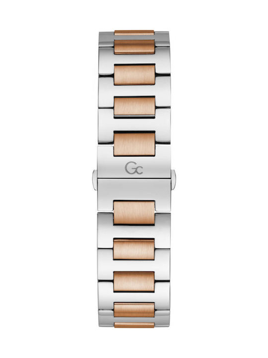 GC Watches Ρολόι Μπαταρίας με Μεταλλικό Μπρασελέ