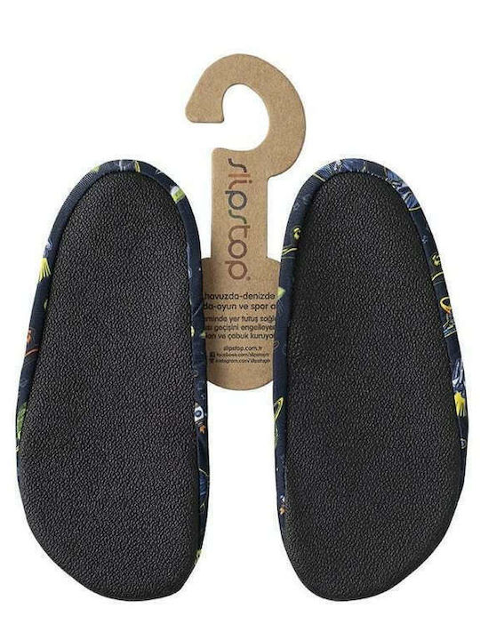 Slipstop Space Kids Beach Shoes Navy Blue SS-40