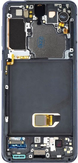Samsung Екран със Сензорен Механизъм и Рамка за Samsung Galaxy S21 5G G991 (Phantom Grey)