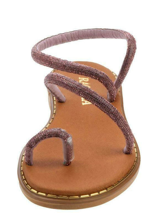 Sandale Casual Damă Anatomici Din Piele Roz
