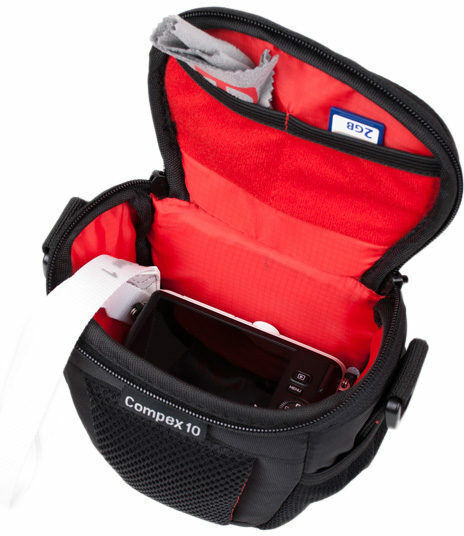 Caruba Fototasche Handtasche Compex CP-10 FO00000071 Schwarz