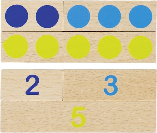 Goki Μαθαίνω να Υπολογίζω Educational Game Knowledge made of Wood for 4+ years old Years Old