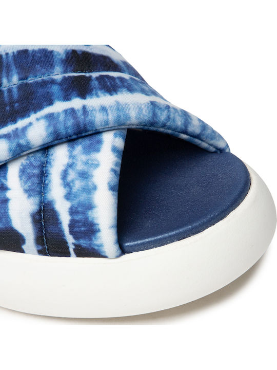 Alpargata Mallow Women's Flat Sandals in Blue Color